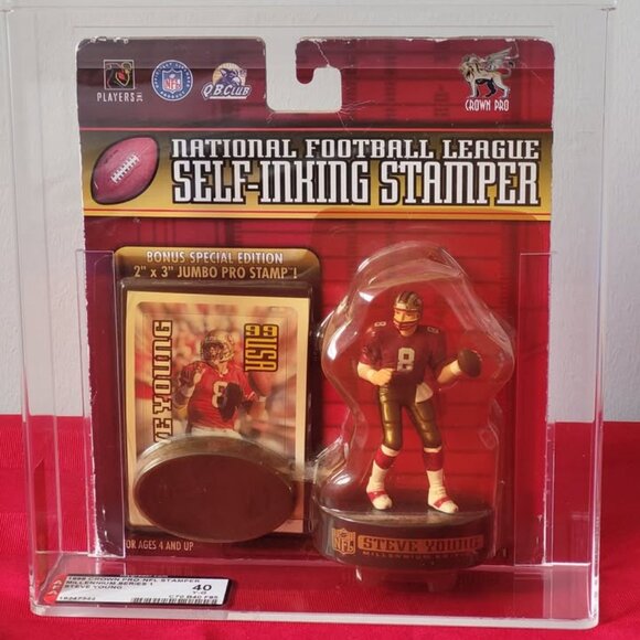 GRADED AND SEALED, 1999 CROWN PRO, N.F.L. MILLENIUM SERIES 1, STEVE YOUNG!!! - Picture 1 of 6